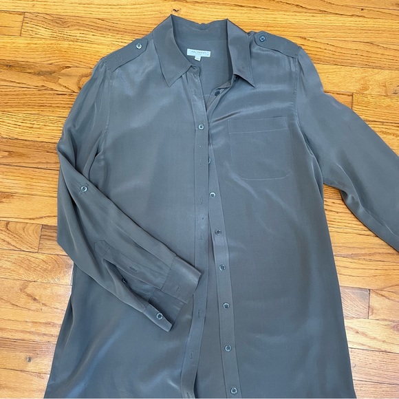 Equipment Silk Button Down - Picture 6 of 10